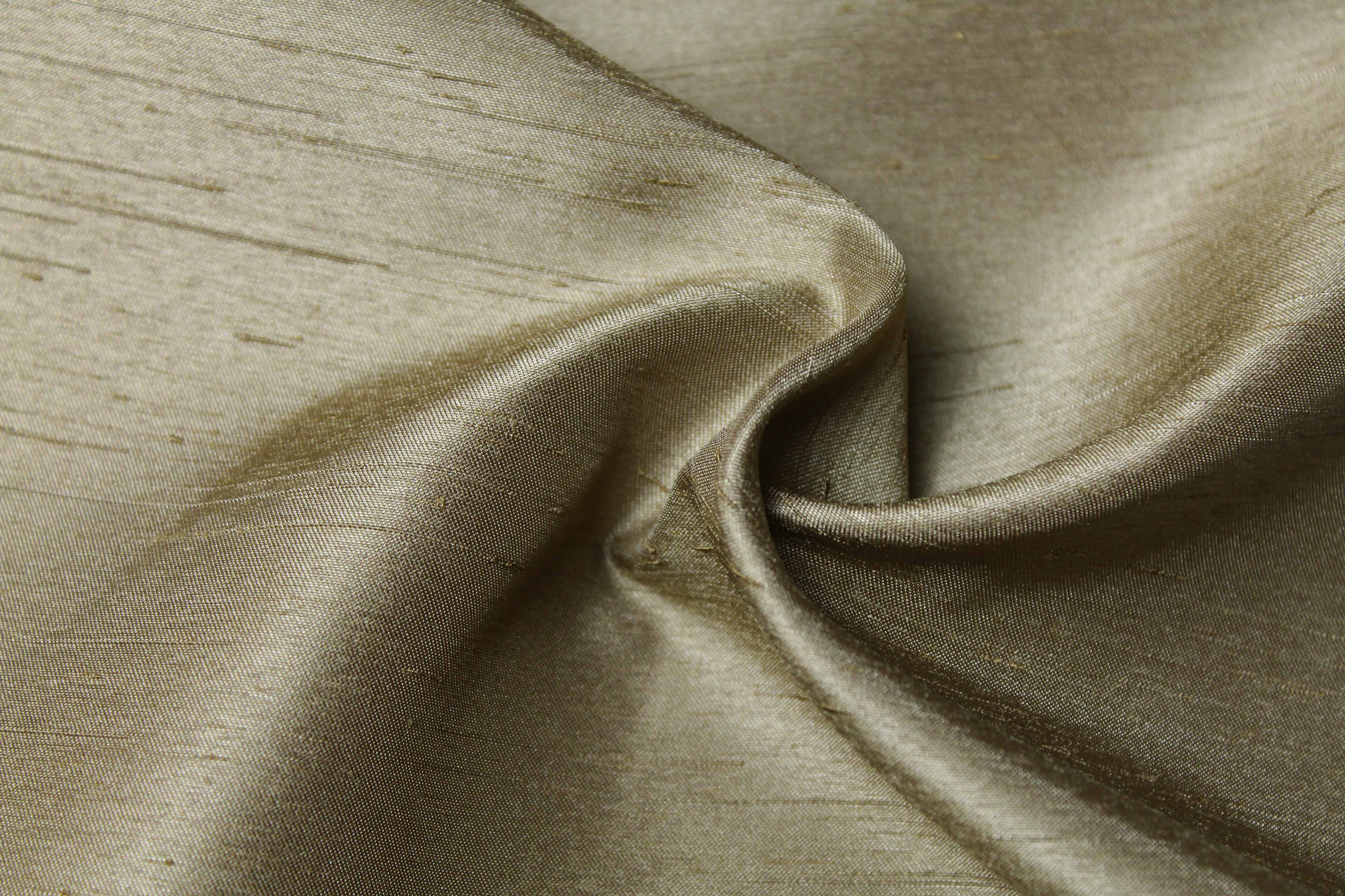 SATIN BACK SHANTUNG - NEW GOLD